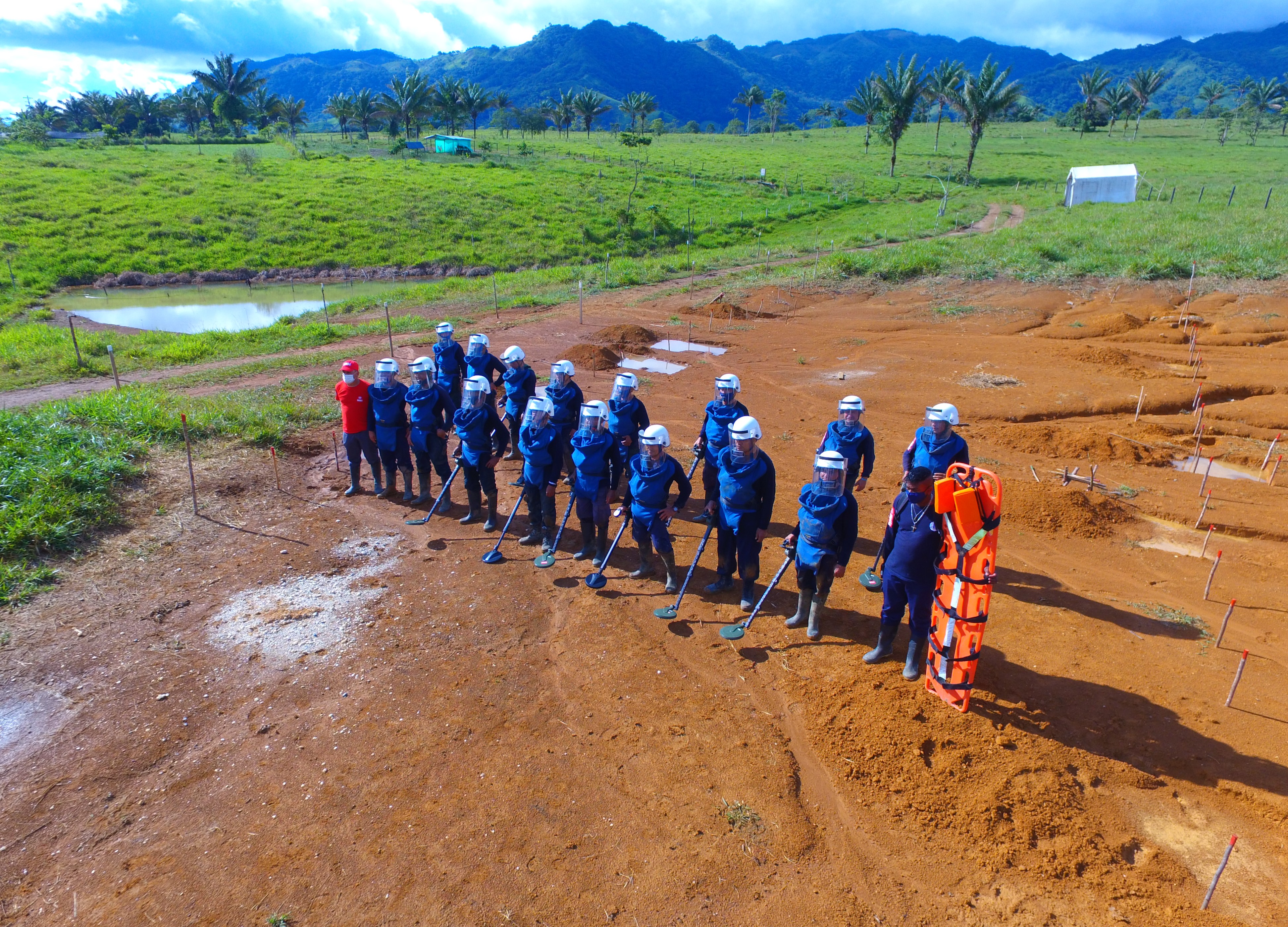 former farc members participating in a reintegration program